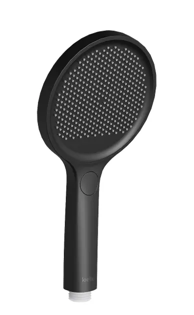 kielle Nefia - Sprchová hlavica 130, 3 prúdy, EcoSpare, matná čierna 20427014E