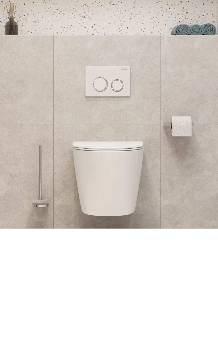kielle Nefia - Závěsné WC se sedátkem Softclose, Vortex Rimless+, bílá 30127010-SET1