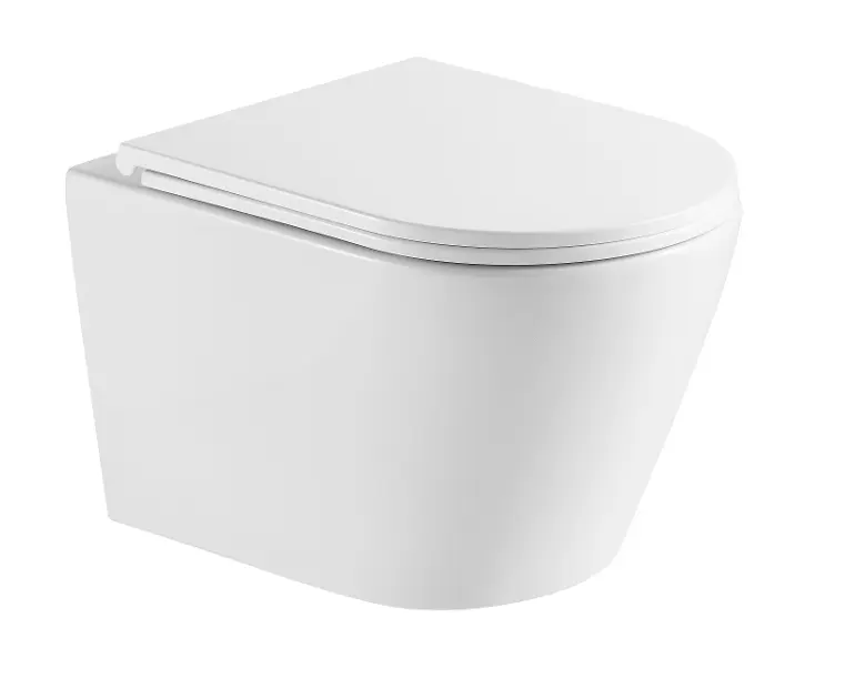 kielle Nefia - Toaleta wisząca z deską SoftClose, Vortex Rimless, biała 30127010-SET1