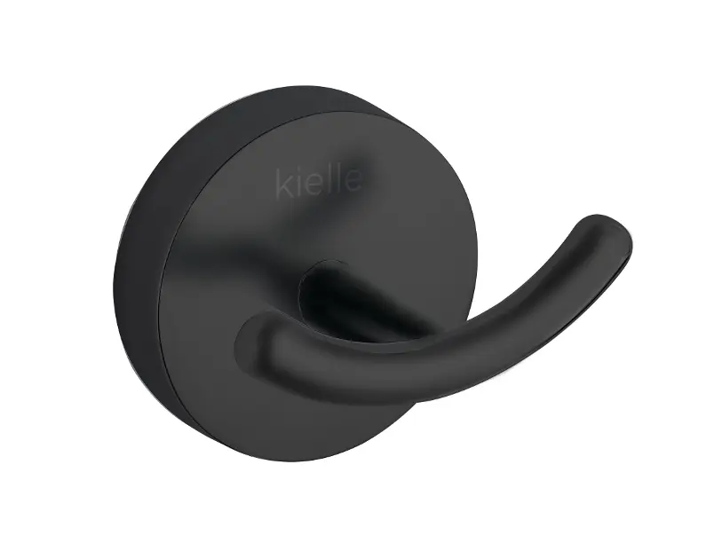 kielle Oudee - Dupla akasztó, matt fekete 40602094