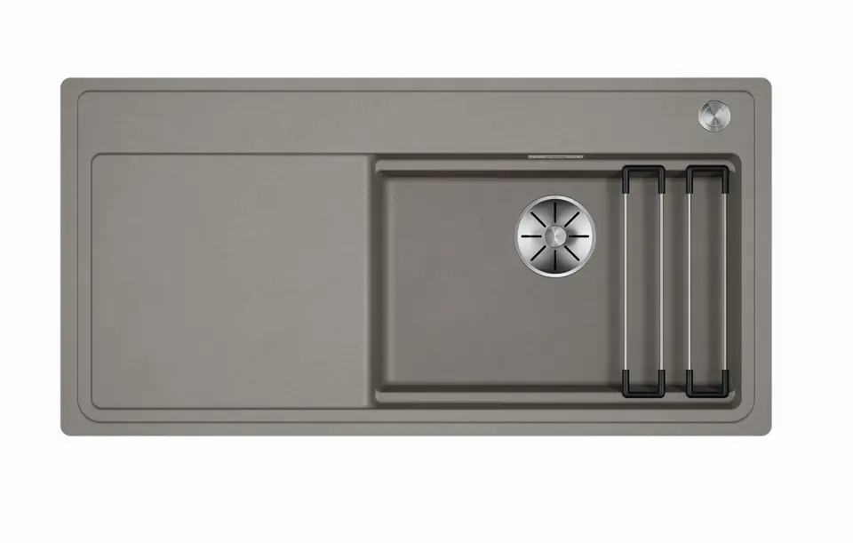Levně Blanco Etagon XL 6 S F - Silgranitový dřez, 99x50 cm, s pojezdy, InFino, tartufo 528106
