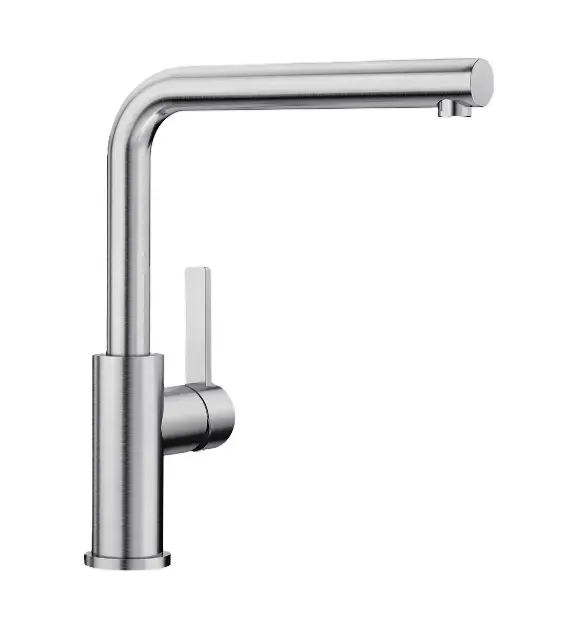 Blanco Lanora - Spültischarmatur, ECO, Kaltstart, gebürsteter Edelstahl 528151