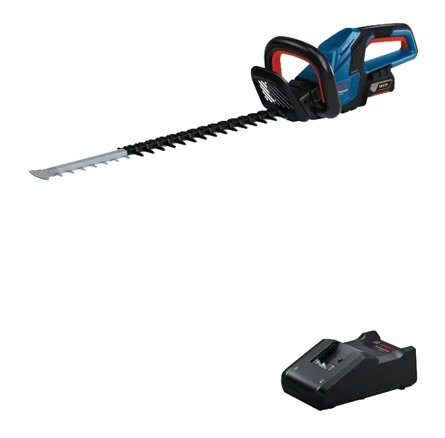 Bosch - 18V Taille-haie sans fil GHE 18V-60, 1 batterie Li-Ion 4,0 AH, chargeur 06008C9001