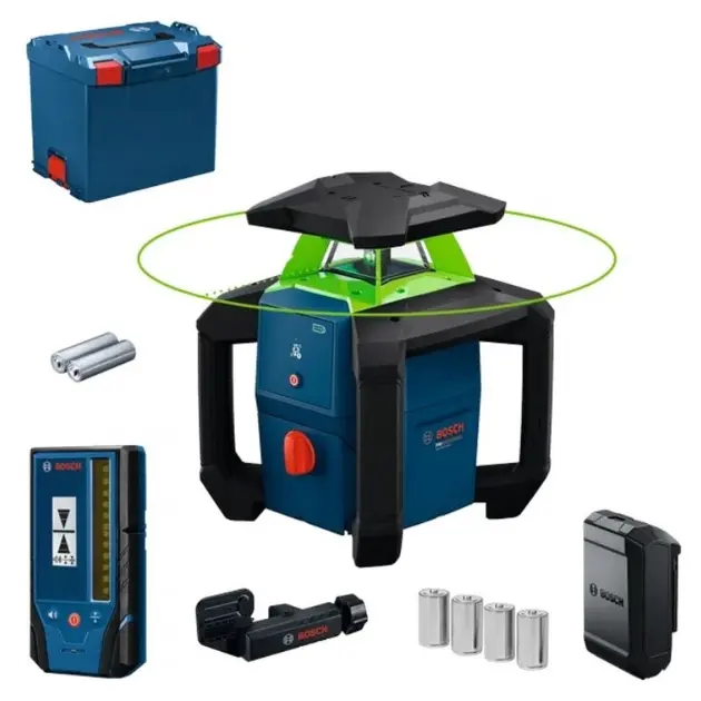 Bosch - 18V AKU ротационен лазер GRL18V-3-31G, обхват 300 м, без батерия и зарядно 0601061G01