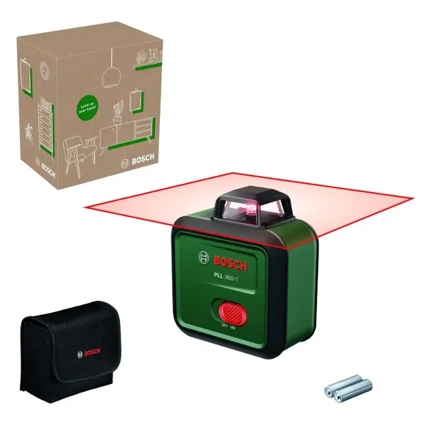 Bosch - Čiarový laser PLL 360-1, dosah 24 m 0603663LZ0