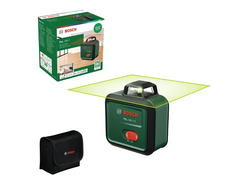 Bosch - Čiarový laser PLL 360-1G, dosah 30 m 0603663MZ0