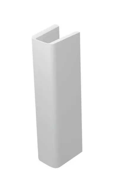 Duravit ME by Starck - Waschbeckensäule, DuraShield, weiß 085839AA00