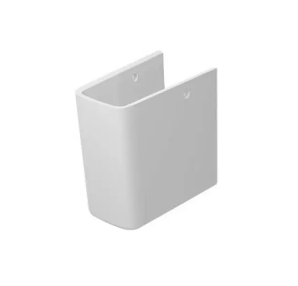 Duravit ME by Starck - Halbsäule für Waschbecken, DuraShield, weiß 085840AA00