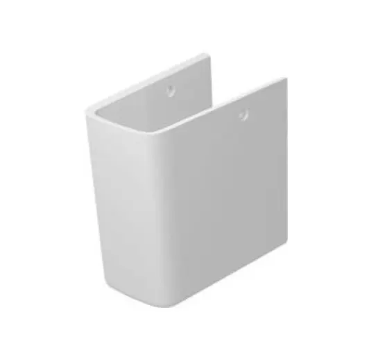 Duravit ME by Starck - Halbsäule für Waschbecken, DuraShield, weiß 085841AA00