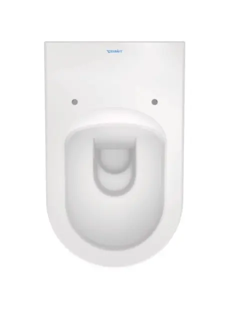 Duravit ME by Starck - Stojící WC, zadní odpad, DuraShield, bílá 216909AA00