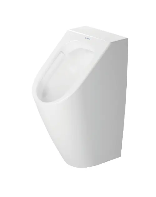 Duravit ME by Starck - Piszoár, hátsó vízbevezetés, Rimless, DuraShield, fehér 280930AA00
