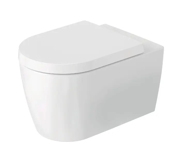 E-shop Duravit ME by Starck - Závesné WC, Rimless, DuraFlush, DuraShield, biela 290709AA00