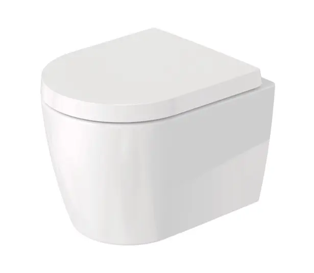 Duravit ME by Starck - Fali WC SoftClose ülőkével, Rimless, DuraShield, fehér 453009AAA1