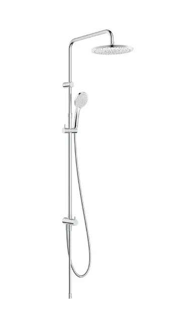 Duravit - Set de douche sans mitigeur, diamètre 25 cm, chrome UV4322002010