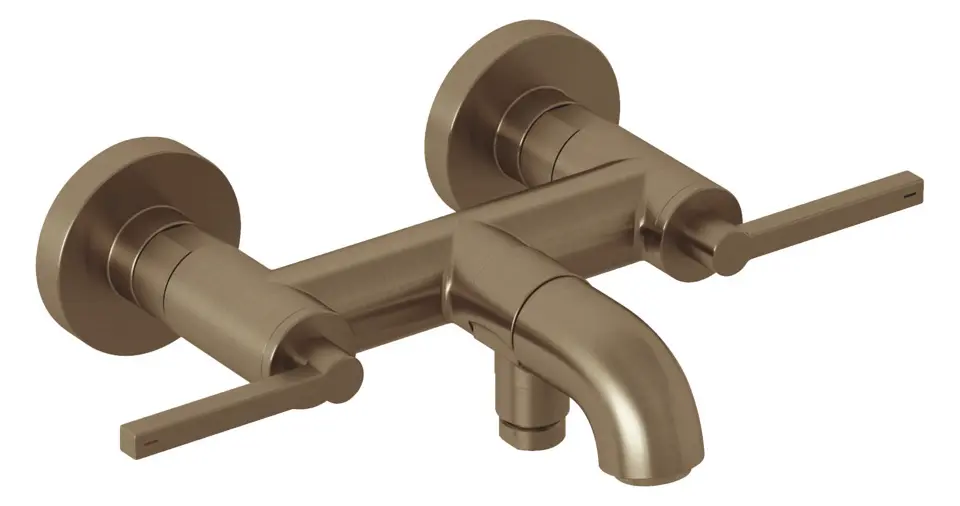 Levně Kludi Nova Fonte - Vanová baterie, kartáčovaný bronz 20540N115