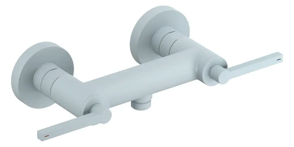 Kludi Nova Fonte - Grifo de ducha, azul claro mate 20710O415