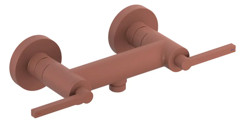 Kludi Nova Fonte - Grifo de ducha, ladrillo mate 20710O515