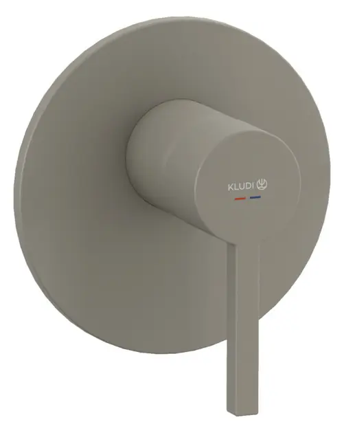 Kludi Nova Fonte - Grifo de ducha empotrada, gris mate 20755O115