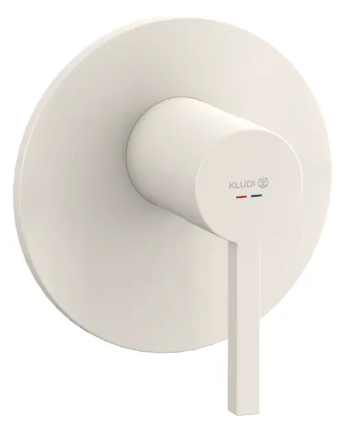 Kludi Nova Fonte - Grifo de ducha empotrado, gris claro mate 20755O215