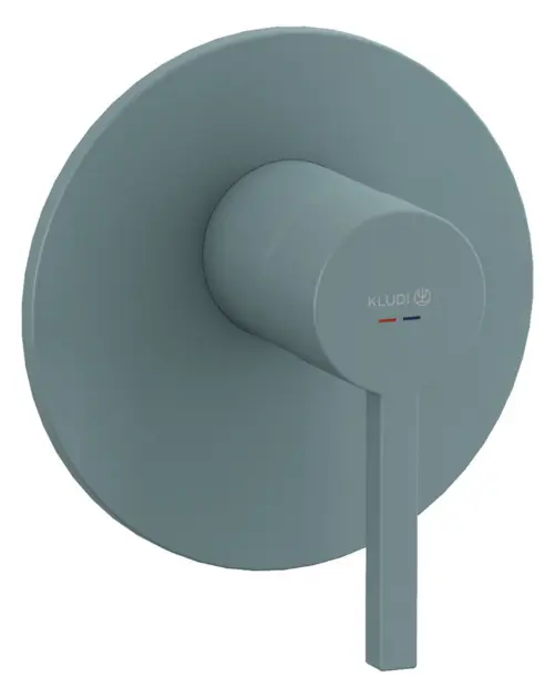 Kludi Nova Fonte - Grifo de ducha empotrada, petróleo mate 20755O315