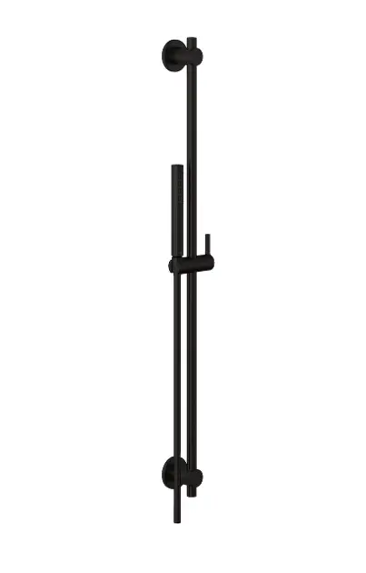 Kludi Nova Fonte - Conjunto de alcachofa de ducha, barra y manguera, Gunmetal cepillado 20840N2-15