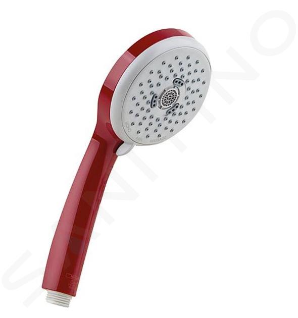 Hansgrohe Croma 100 - Główka prysznicowa Multi, 3 strumienie, czerwony 28536430