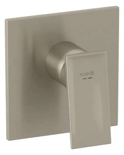 Kludi Decus - Baterie încastrată de duș, nichel periat 54755N575