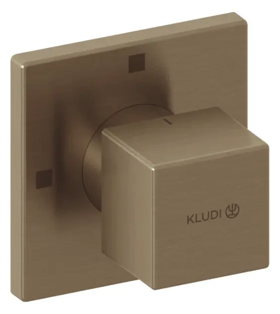 Kludi Decus - Ventil încastrat, pentru 3 consumatori, bronz periat 54846N175