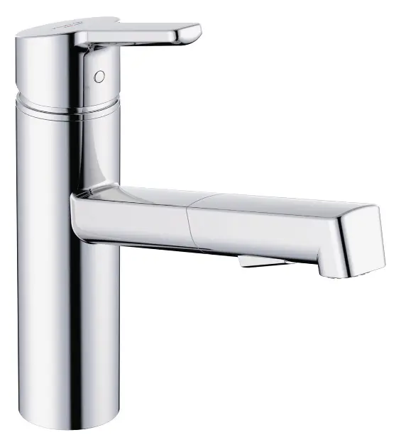 Kludi M3 - Spültischarmatur mit herausziehbarer Brause, Chrom 585810575