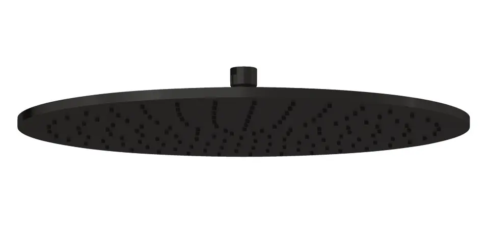 Kludi A-Qa - Soffione doccia, diametro 40 cm, Gunmetal spazzolato 64340N2-00