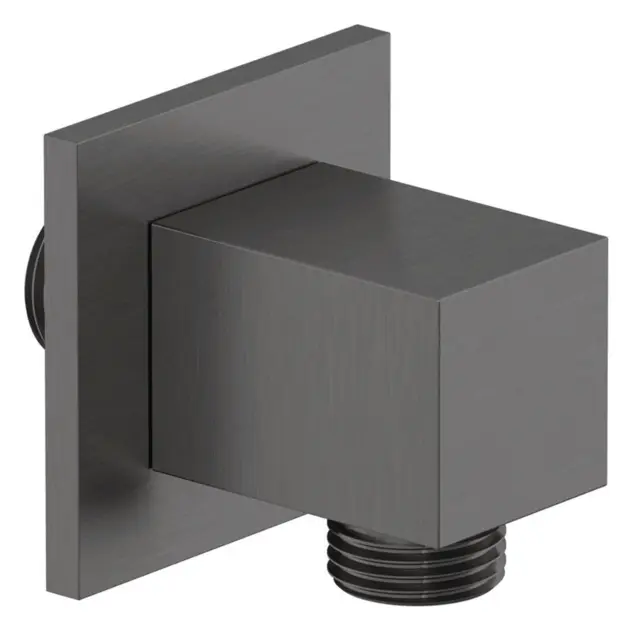 Levně Kludi A-Qa - Nástěnné kolínko, broušený Gunmetal 65549N2-00