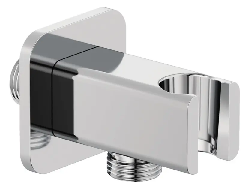 Kludi A-Qa - Brausebogen mit Halterung, Chrom 6556805-00