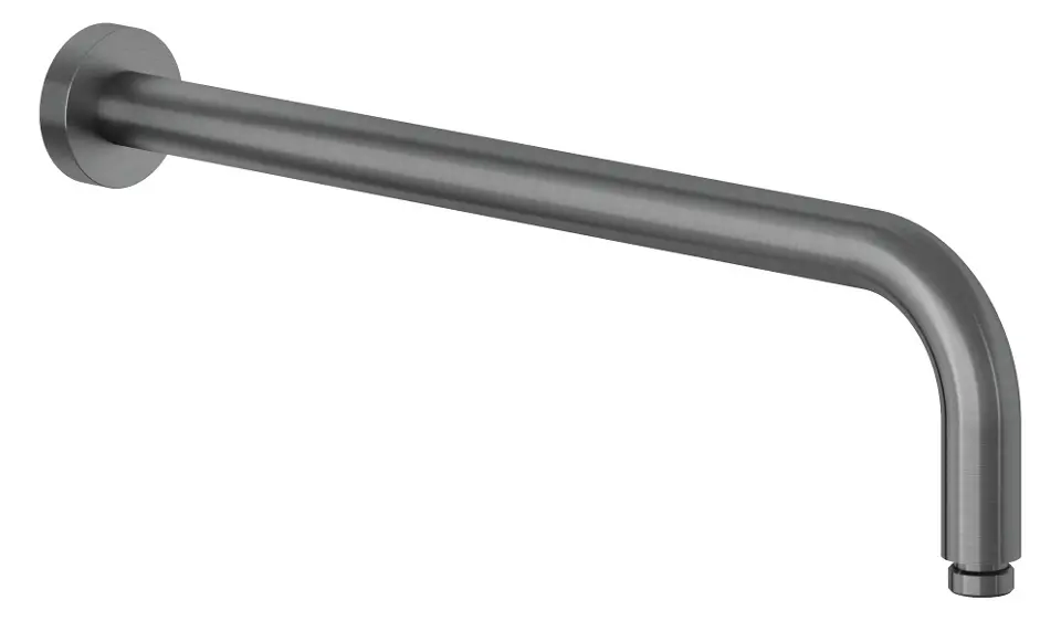 Kludi A-Qa - Bras de douche, 40 cm, Gunmetal brossé 66514N2-00