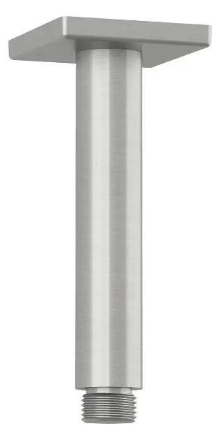 Levně Kludi A-Qa - Sprchové rameno stropní, 15 cm, kartáčovaný nikl 66535N5-00