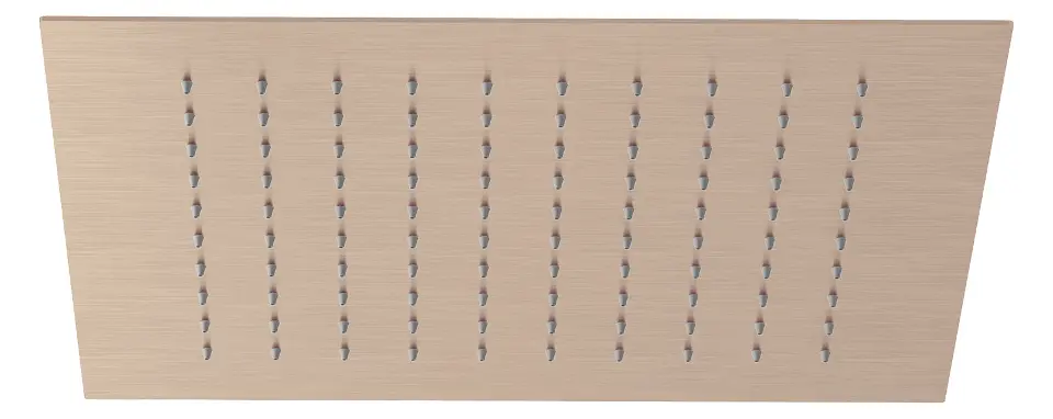 Levně Kludi Asana - Hlavová sprcha, 34x34 cm, kartáčovaný bronz 69400N1-00