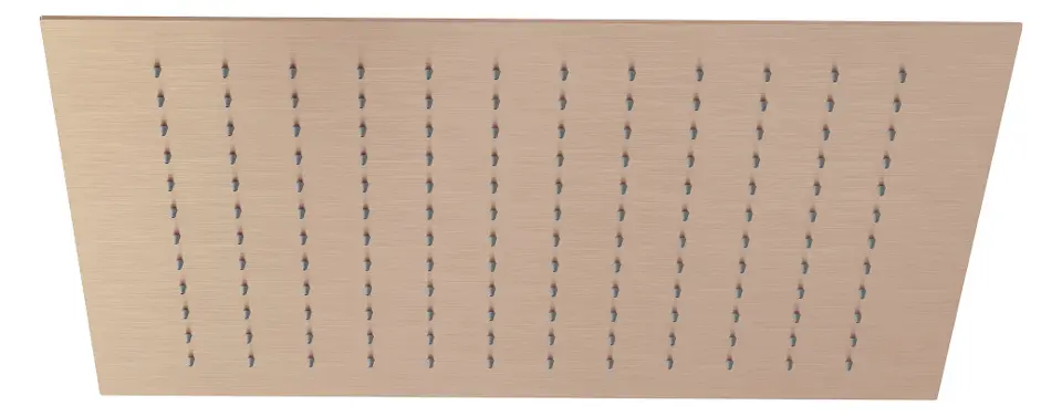 Levně Kludi Asana - Hlavová sprcha, 44x44 cm, kartáčovaný bronz 69410N1-00