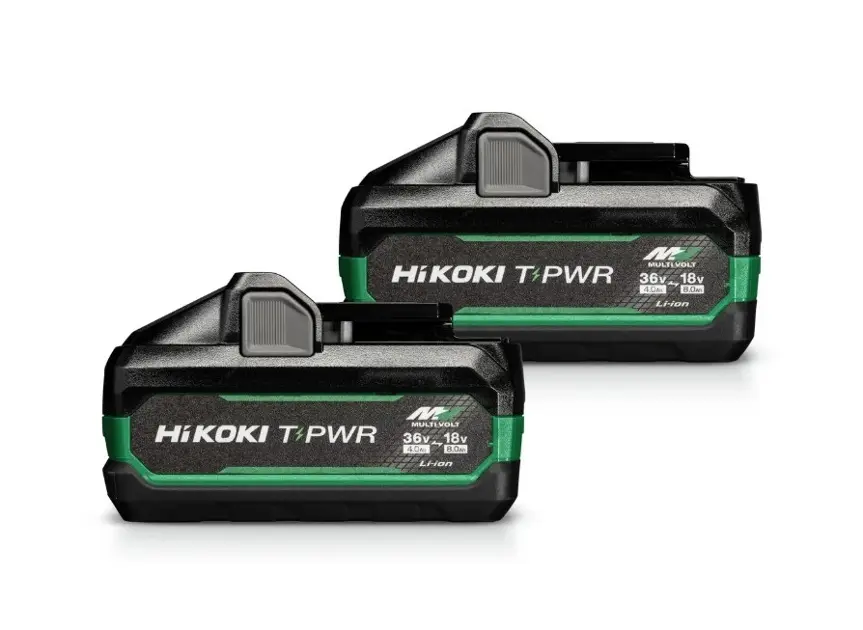 Levně HiKOKI - 18/36V Akumulátor T-PWR Multivolt 4/8 Ah, 2 kusy 381993