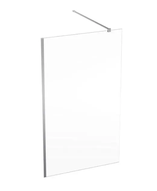 Geberit - Sprchová stena Walk-In, 120x200 cm, strieborná/číre sklo 560.159.00.2ROZ2