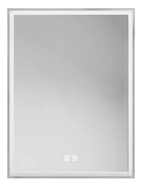 kielle - Zrkadlo s LED osvetlením a vyhrievaním, 60x80 cm 50324001ROZ1