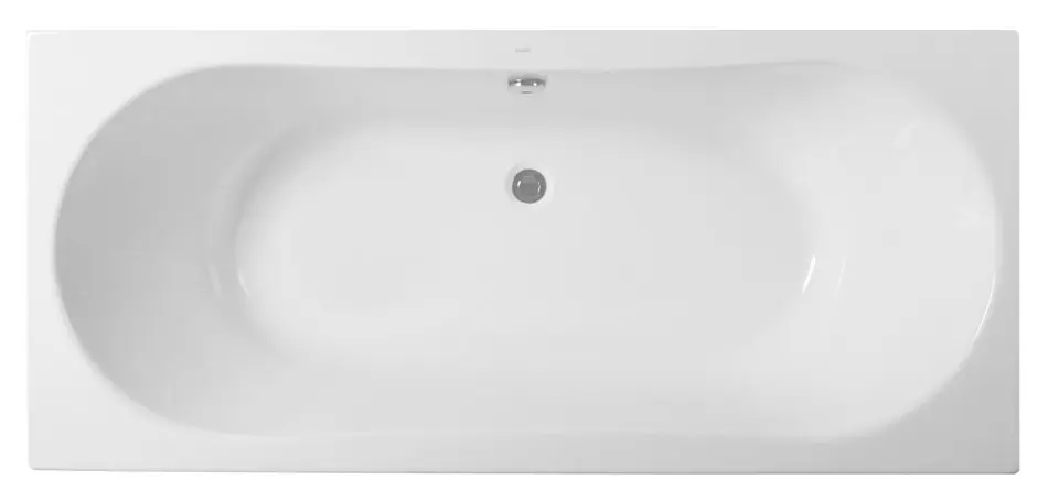 kielle - Obdélníková vana 169x75 cm, bílá 11115430IIJ1