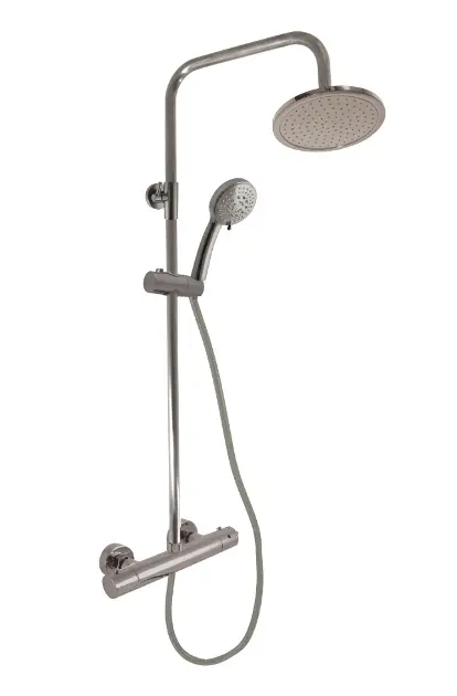 Levně RAV Slezák - Sprchový set s termostatem, průměr 20 cm, 5 proudů, chrom TRM82.5/5-61MGK