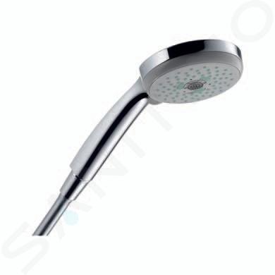 Hansgrohe Croma 100 - Pommeau de douche Multi, 3 jets, noir / violet / vert 28536710