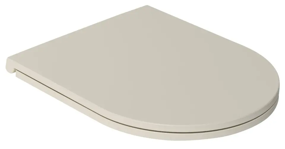 Sapho Isvea Infinity - Asiento de inodoro Slim, Soft Close, Easy Take color marfil 40KF0532I