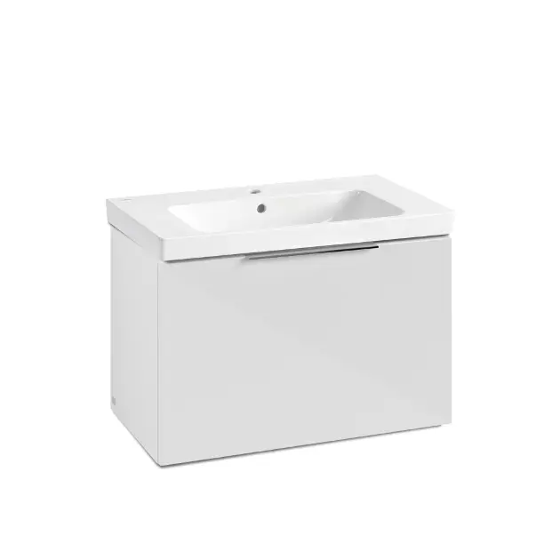 Villeroy & Boch Architectura - Skrinka s umývadlom, 75x47x42 cm, 1 zásuvka, CeramicPlus, biela 4A8780R1SVS