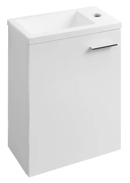 Aqualine Zoja - Ormarić za umivaonik 37x50x18 cm, bijeli 51037A