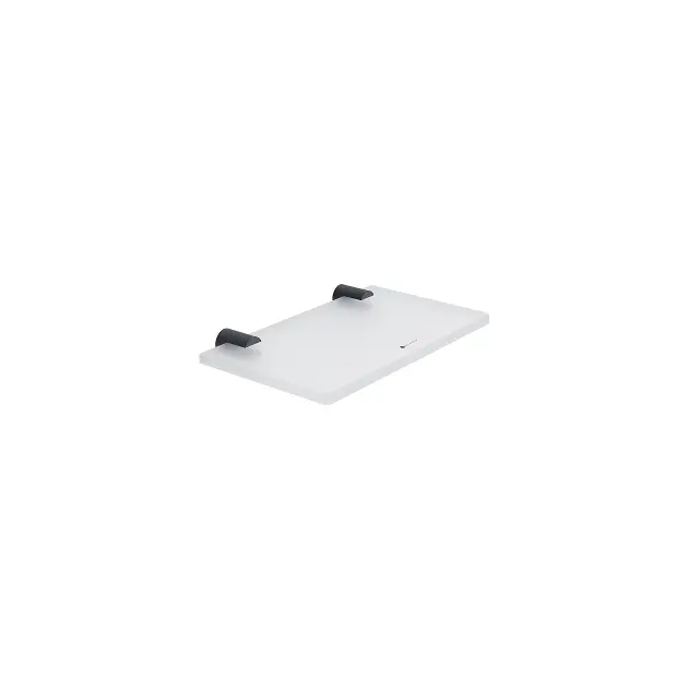 Levně Nimco Bormo - Polička, délka 20 cm, sklo/matná černá BRC 11091B-20-90