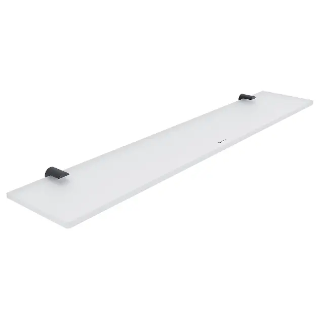Nimco Bormo - Ablage, Länge 60 cm, Glas/schwarz mattiert BRC 11091B-60-90