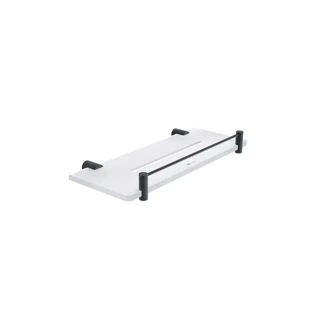 Levně Nimco Bormo - Polička, délka 30 cm, matná černá BRC X430-X-90