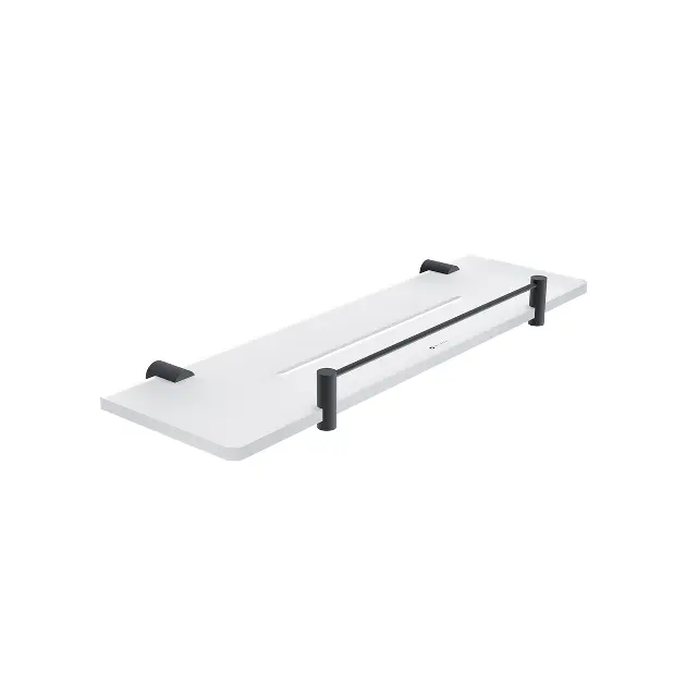 Levně Nimco Bormo - Polička, délka 40 cm, matná černá BRC X440-X-90