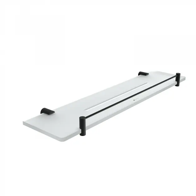 Levně Nimco Bormo - Polička, délka 50 cm, matná černá BRC X450-X-90